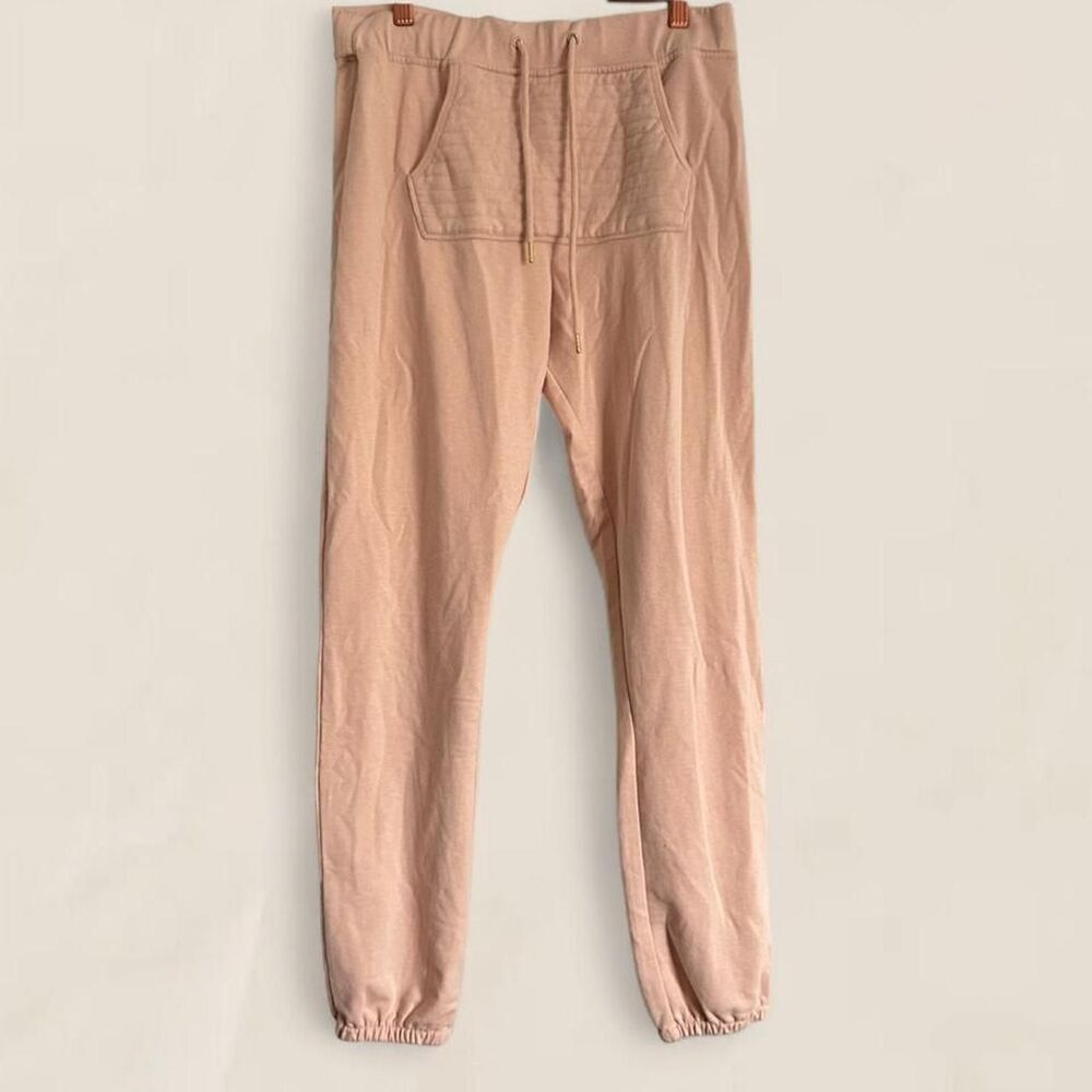 Sundays peachy pocket front jogger lounge wear pants | size small